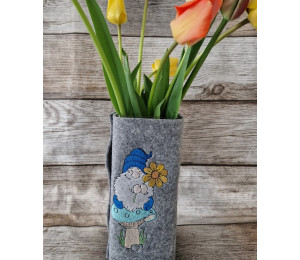 ADVENTSKALENDER 12. Dezember - Stickserie Frühlings Wichtel